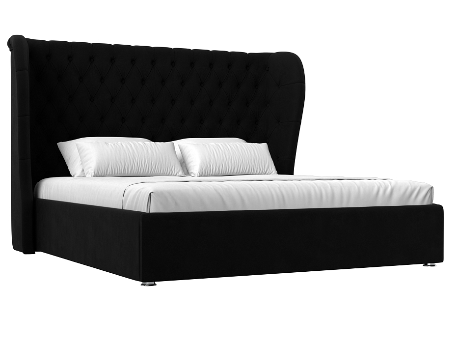 Интерьерная кровать Далия 180 (черный)