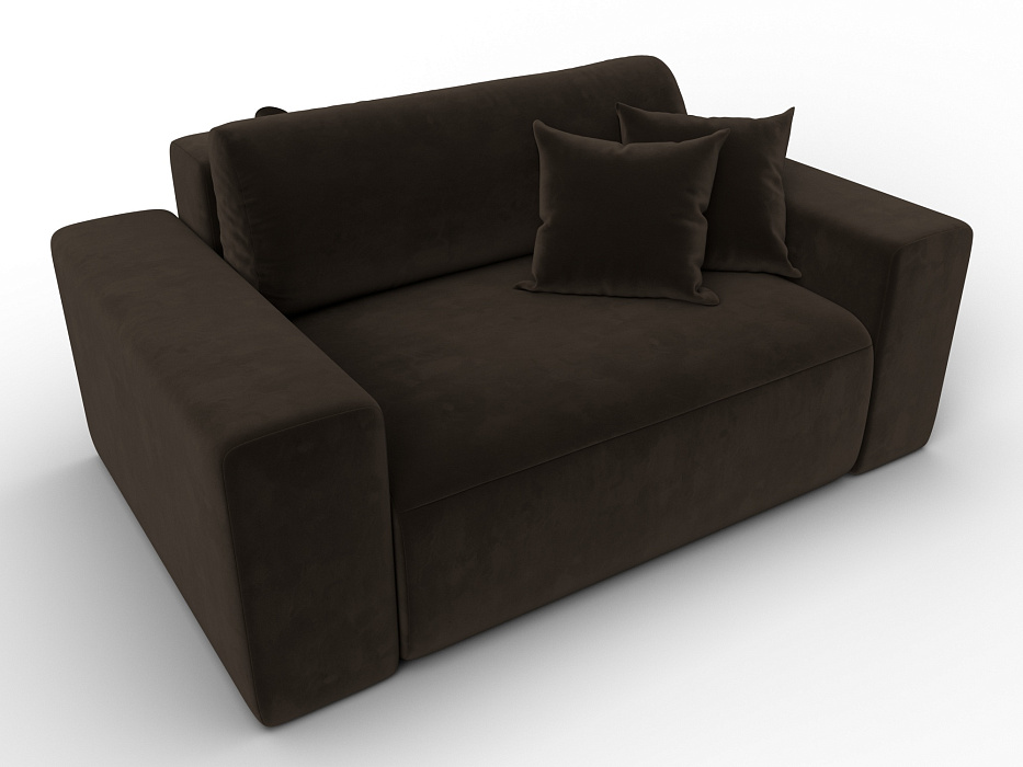 Кресло Лига-036 НПБ (коричневый)