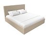 Интерьерная кровать Кариба 200 (бежевый цвет)