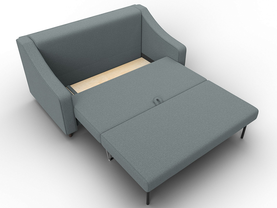 Диван прямой Лига-071 (амур 07 серый)