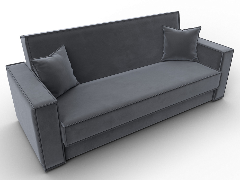 Диван-книжка Куба (серый)