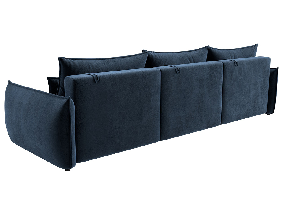 Диван прямой Лига-051 НПБ Лонг (tower 13 синий)