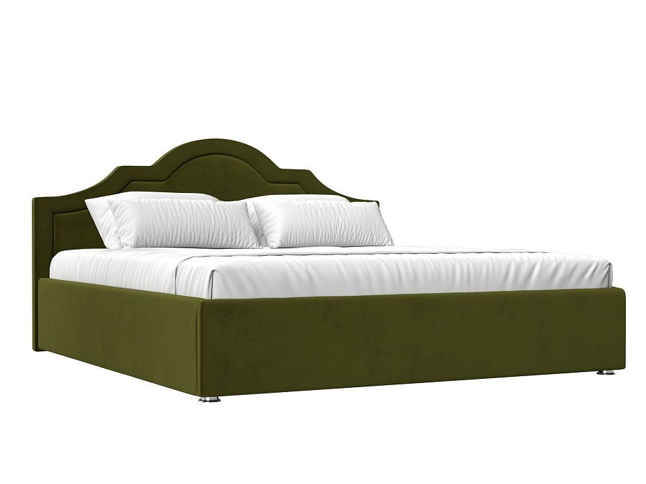 Кровать интерьерная Афина 200 (зеленый)