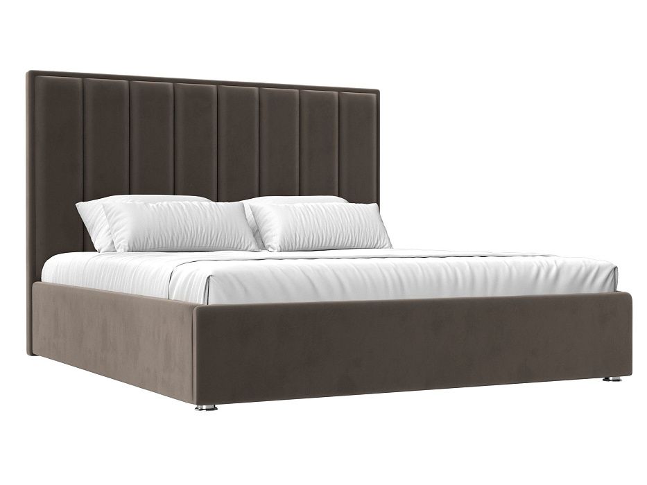 Интерьерная кровать Афродита 160 (коричневый цвет)