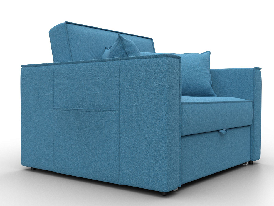 Кресло-кровать Лига-104 (80) (амур 10 голубой)
