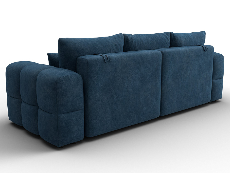 Диван прямой Лига-110 НПБ (brut 11 синий)