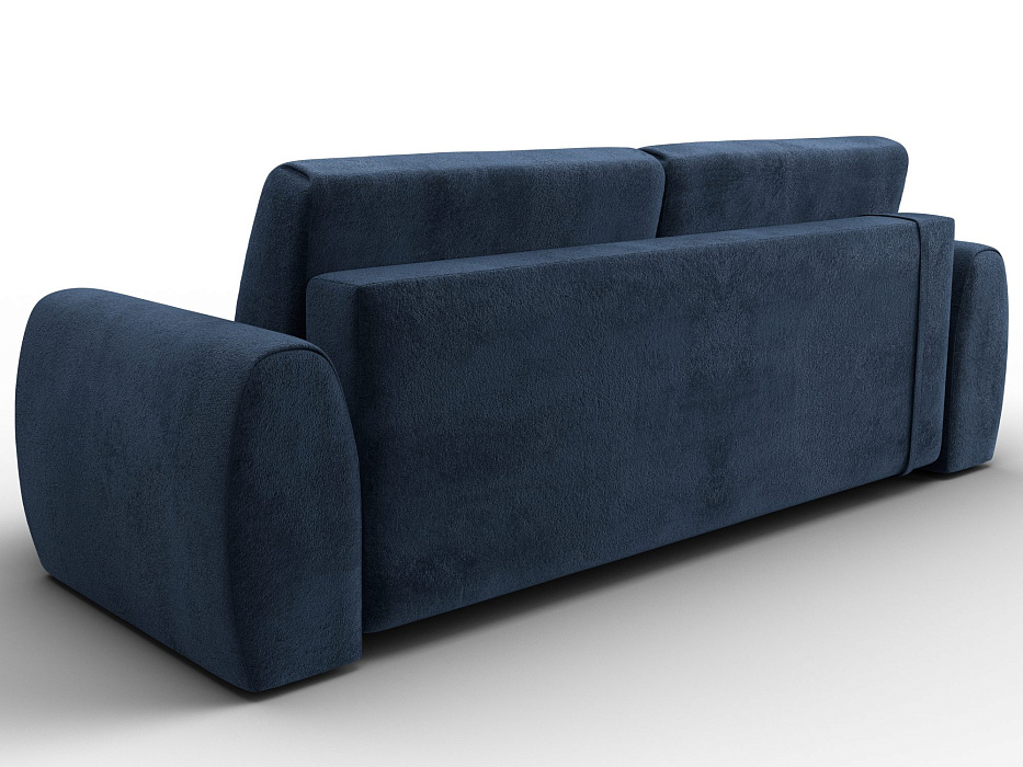 Диван прямой Лига-115 НПБ (tower 13 синий)