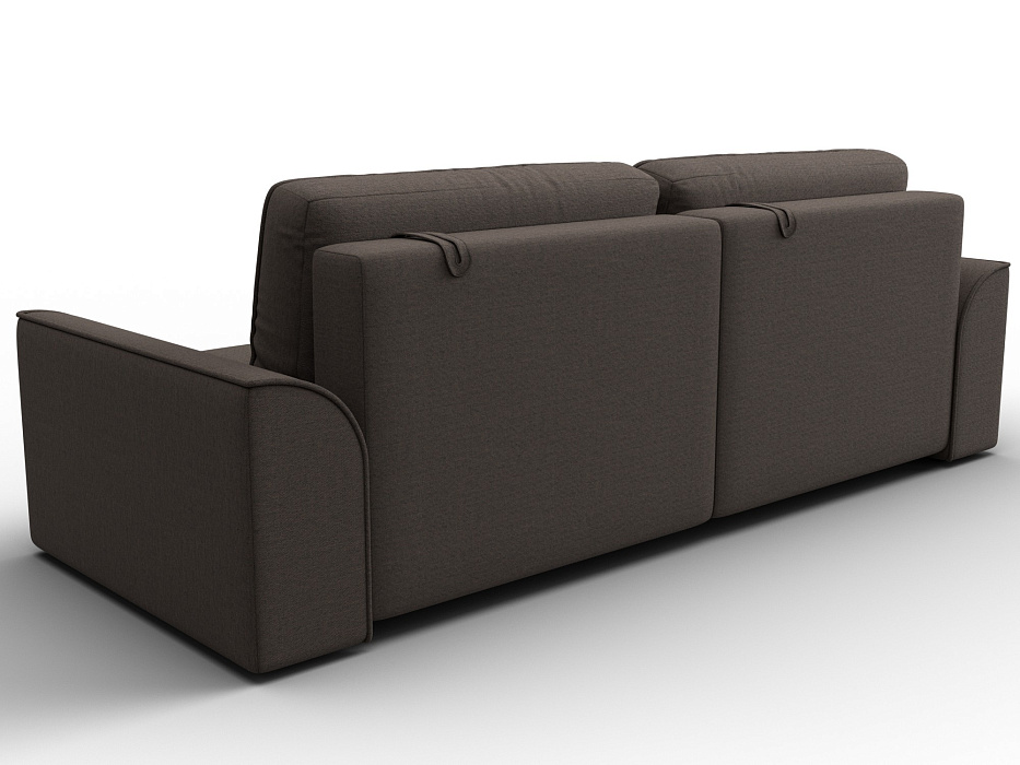 Диван прямой Лига-048 НПБ (амур 05 коричневый)