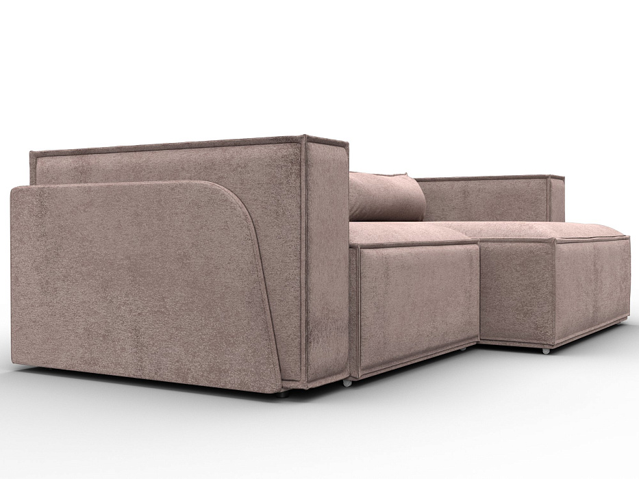 Диван угловой Лига-061 угол правый (tower 05 бежевый)