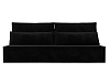 Прямой диван Фабио (черный)