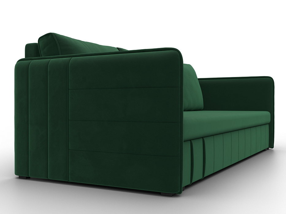 Диван прямой Слим (зеленый)