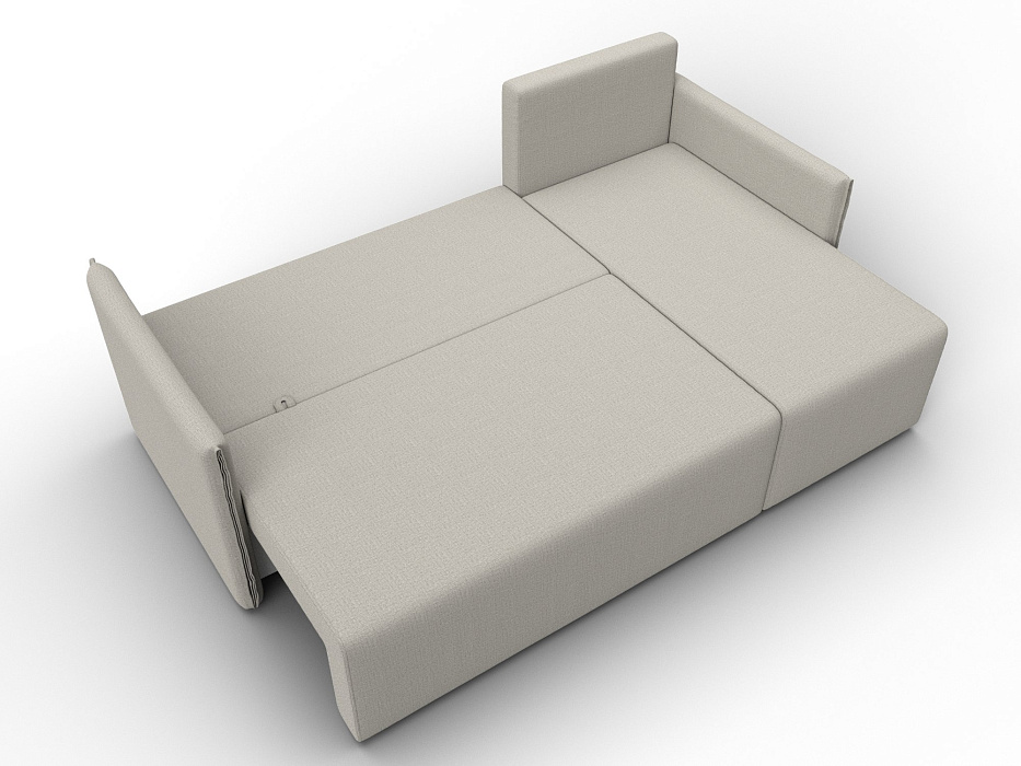 Диван угловой Лига-124 угол универсальный (амур 02 бежевый)