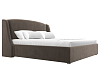 Кровать интерьерная Лотос 160 (коричневый)