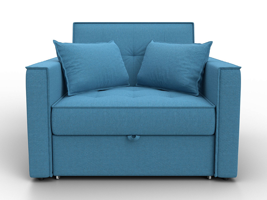 Кресло-кровать Лига-104 (80) (амур 10 голубой)