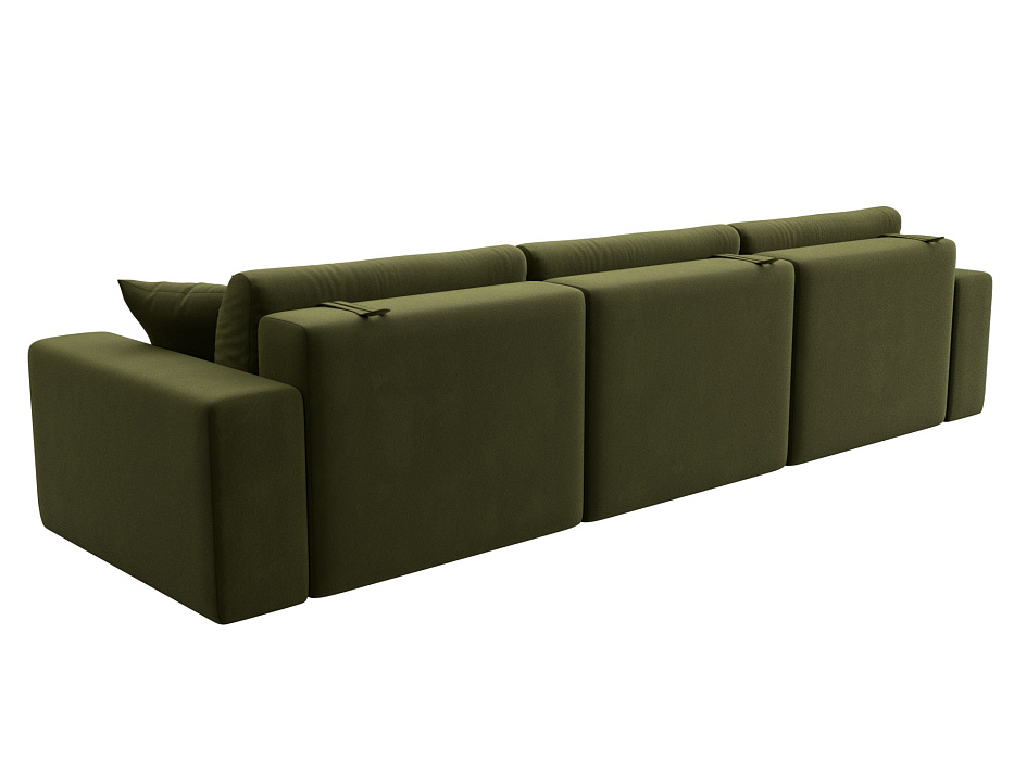 Диван прямой Лига-036 НПБ Классик Лонг (зеленый)