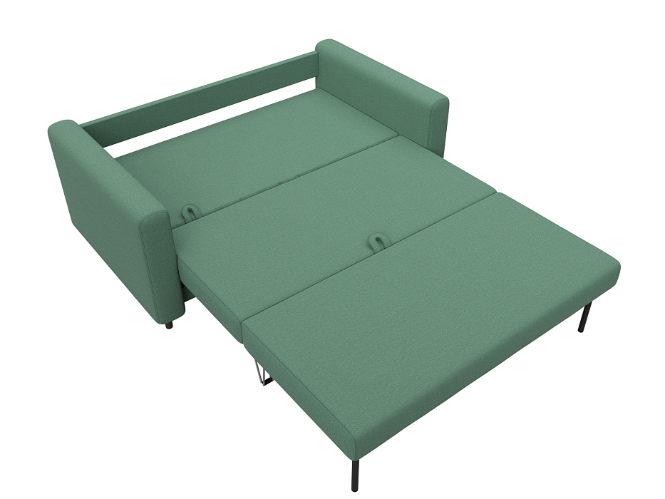 Диван прямой Лига-070 (амур 11 зеленый)