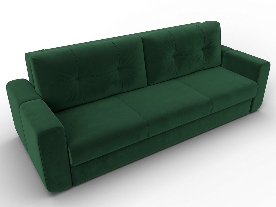 Диван прямой Лига-031 (зеленый)