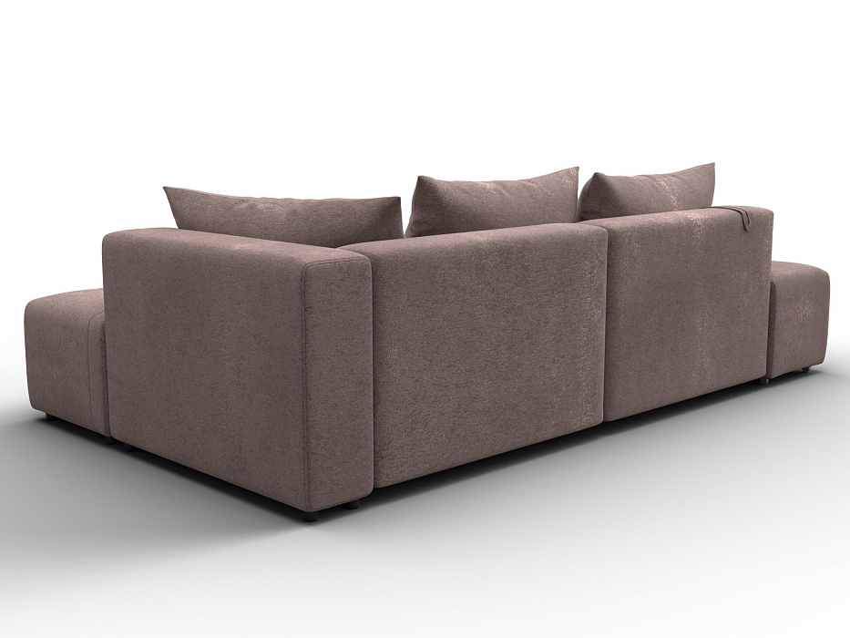 Диван угловой Лига-103 НПБ угол правый (tower 05 бежевый)