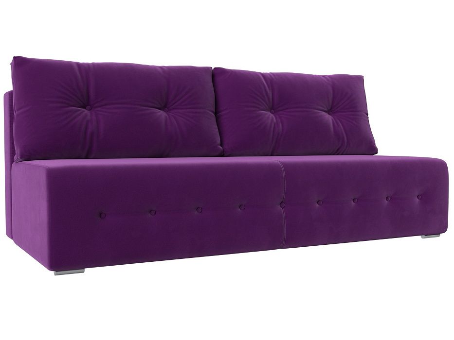 Прямой диван Лондон (фиолетовый цвет)