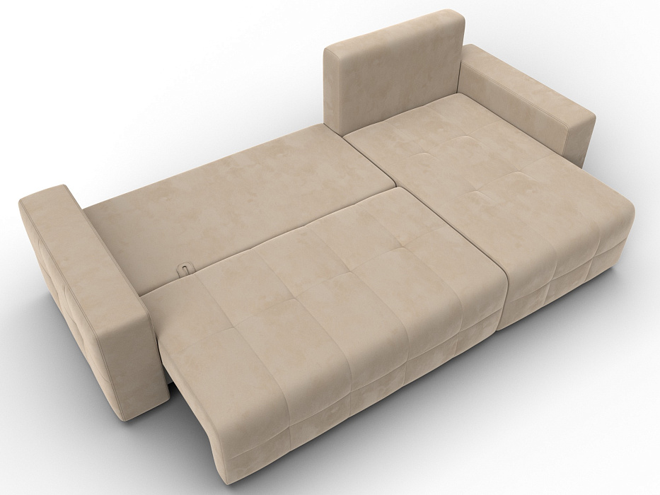 Диван угловой Лига-122 угол универсальный (seven 729 бежевый)