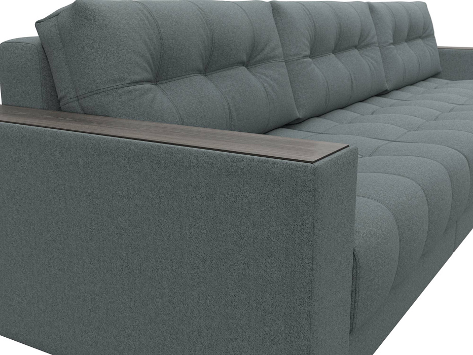 Диван прямой с декором Лига-049 НПБ Лонг (амур 07 серый) Диван прямой с декором Лига-049 НПБ Лонг (амур 07 серый)