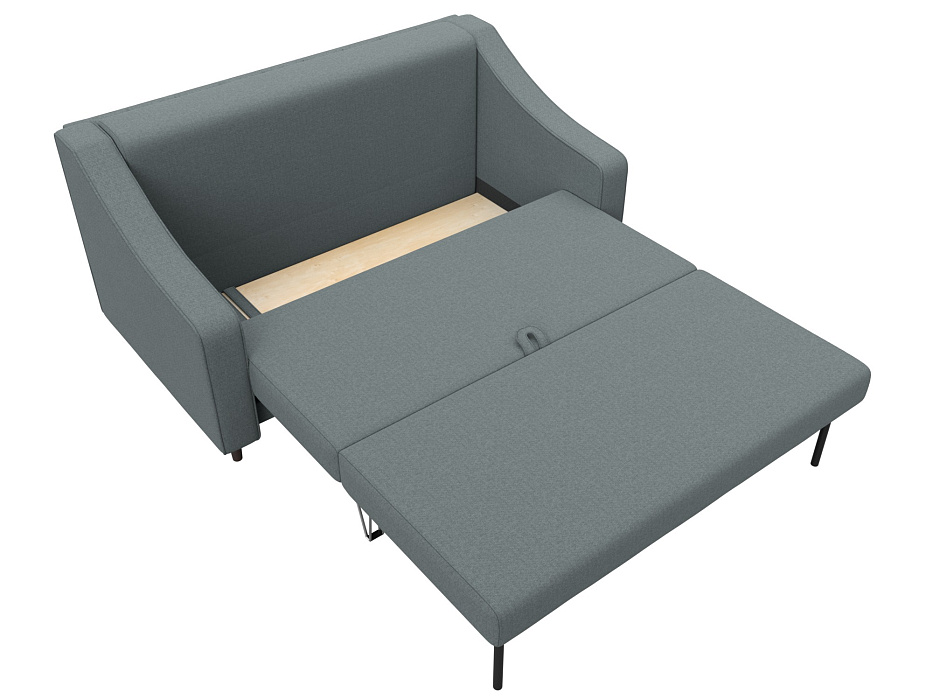 Диван прямой Лига-071 (амур 07 серый)