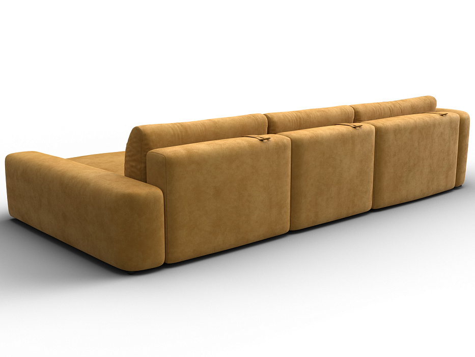 Диван угловой Лига-066 НПБ Лонг угол правый фото в интернет-магазине Лига Диванов