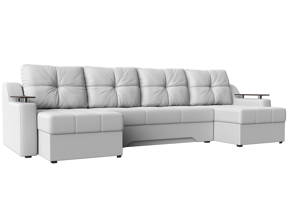 П-образный диван Сенатор (белый цвет)