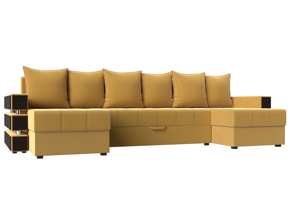 П-образный диван Венеция (желтый)