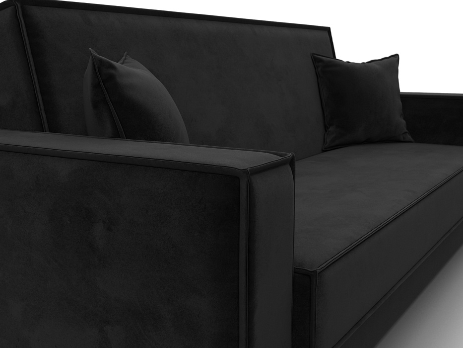 Диван-книжка Куба (черный)