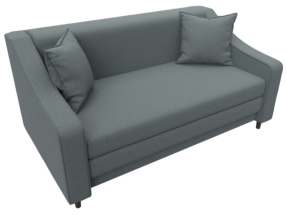 Диван прямой Лига-071 (амур 07 серый)