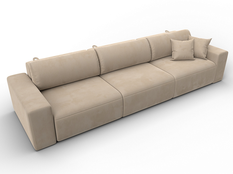 Диван прямой Лига-036 НПБ Классик Лонг (бежевый)