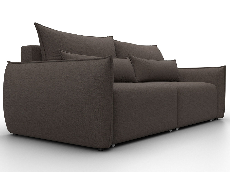 Диван прямой Лига-051 НПБ (амур 05 коричневый)