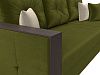 Угловой диван Валенсия правый угол (зеленый цвет)