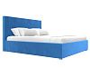 Интерьерная кровать Кариба 180 (голубой цвет)