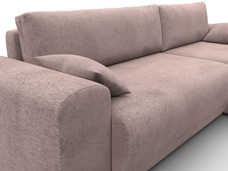 Диван угловой Лига-099 угол универсальный (tower 05 бежевый)