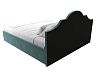 Интерьерная кровать Афина 180 (бирюзовый цвет)