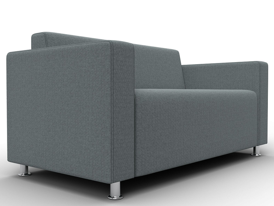 Диван прямой Лига-093 ВН (амур 07 серый)