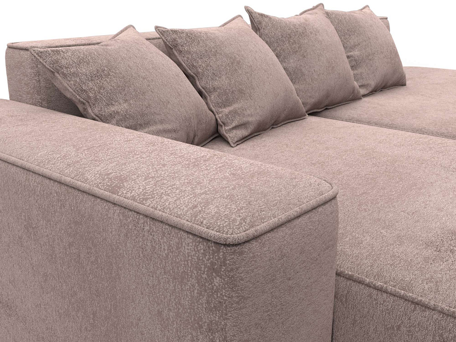 Диван угловой Лига-065 угол левый (tower 05 бежевый)