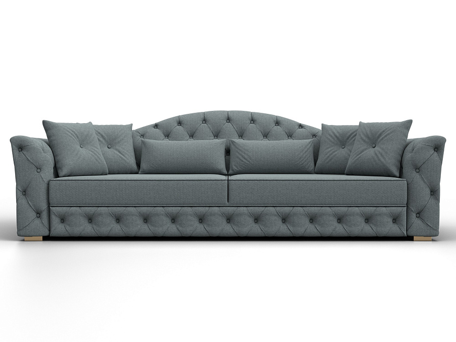 Диван прямой Артис (амур 07 серый)