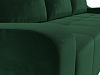 Угловой диван Элида правый угол (зеленый цвет)