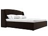 Кровать интерьерная Лотос 180 (коричневый)