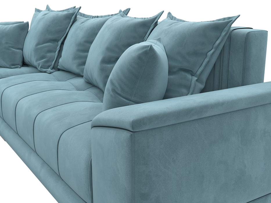Диван угловой НордСтар левый угол (бирюзовый)