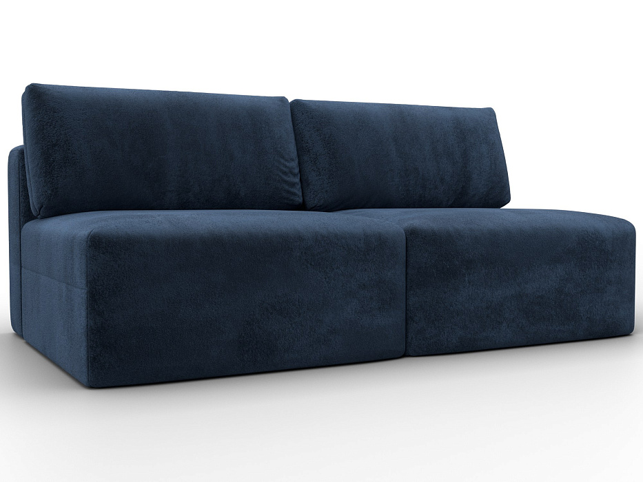 Диван прямой модульный Лига-060 НПБ (tower 13 синий)