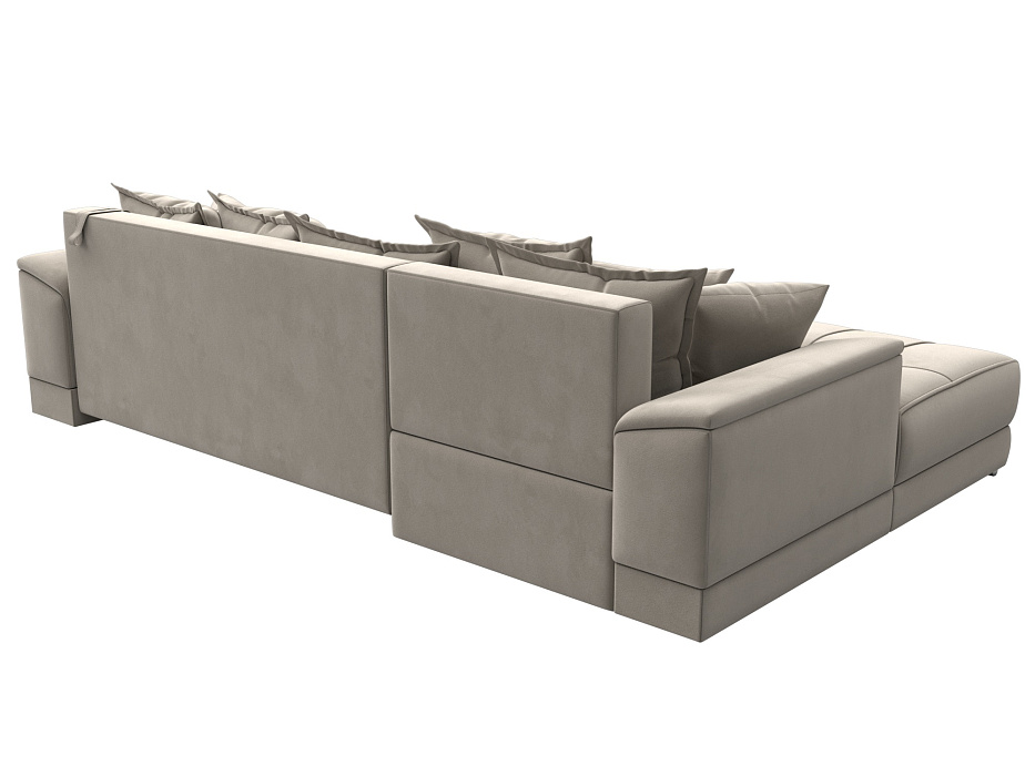 Диван угловой НордСтар левый угол (бежевый)