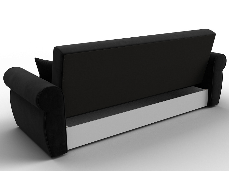 Диван-книжка Лига-019 (черный)