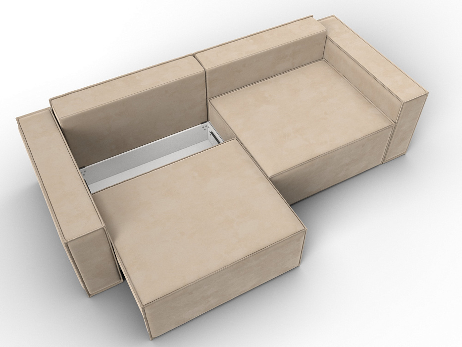 Диван прямой Куба (бежевый)