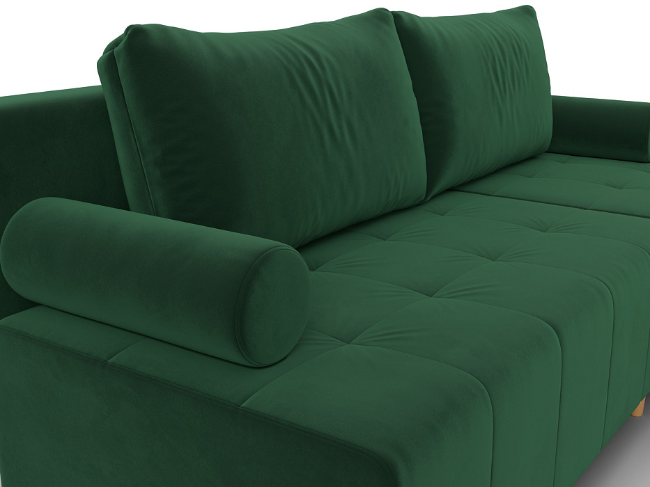 Диван угловой Лига-102 угол универсальный (seven 626 зеленый)
