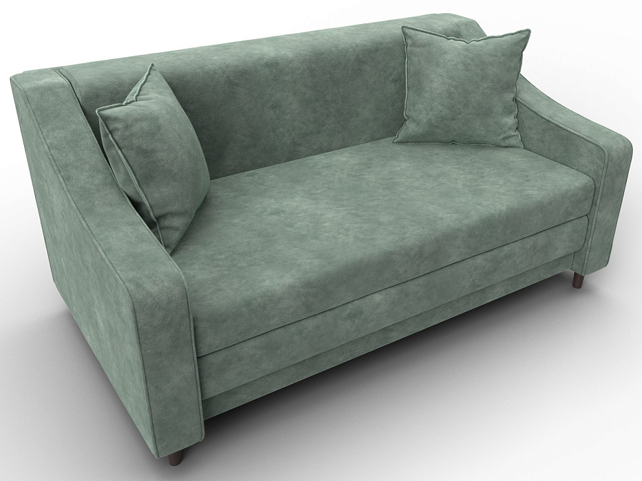 Диван прямой Лига-071 (brut 08 зеленый)