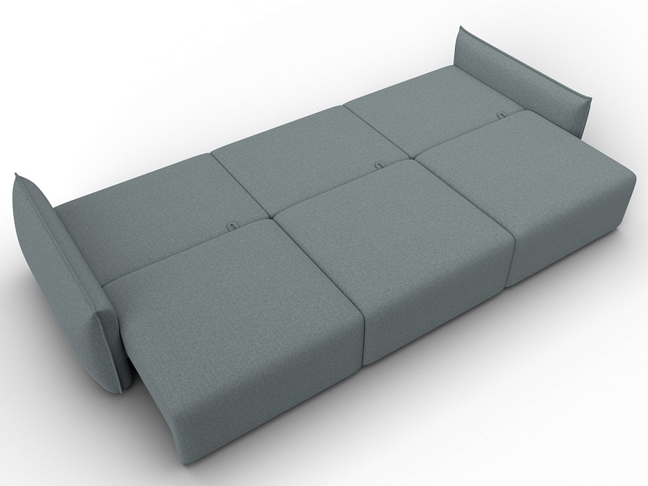 Диван прямой Лига-051 НПБ Лонг (амур 07 серый)